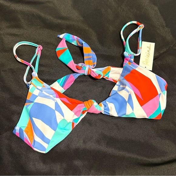 Raisins ColorBlock Bikini Top Size M NWT - Picture 2 of 6